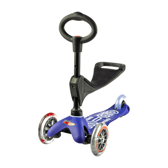 Micro Mini 3-in-1 Deluxe, Blue - Scooters - 4