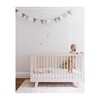 Organic Abacus Crib Sheet, Light Gray - Crib Sheets - 2