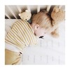 Organic Abacus Crib Sheet, Light Gray - Crib Sheets - 3