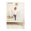 Organic Half Moon Crib Sheet, Light Gray - Crib Sheets - 2