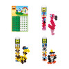 Tube and Basplate Building Toy Set Bundle, Zoo - STEM Toys - 2