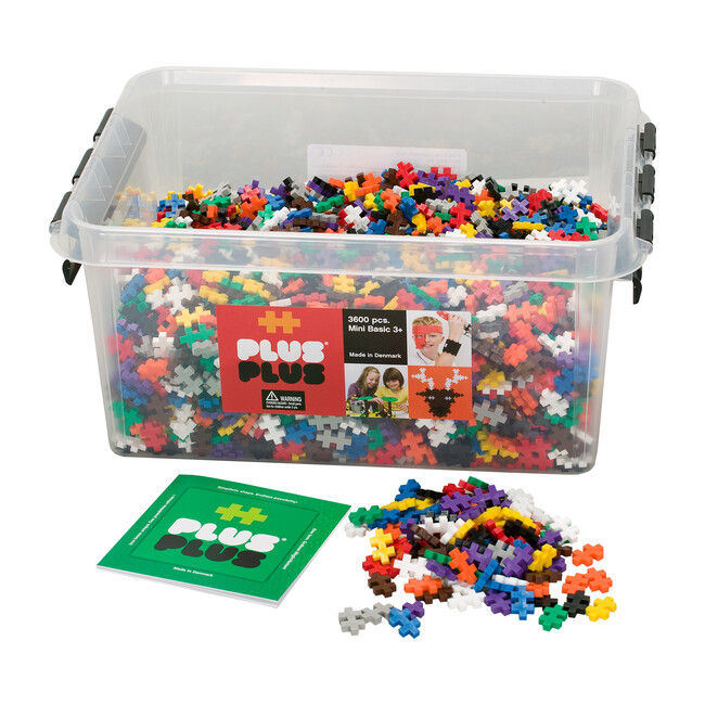 3600-piece Basic Mix in Tub - STEM Toys - 1