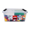 BIG Educational Tub 400 Basic Mix with 10 baseplates - STEM Toys - 2