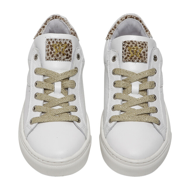 Gracie Sneaker, White Leopard