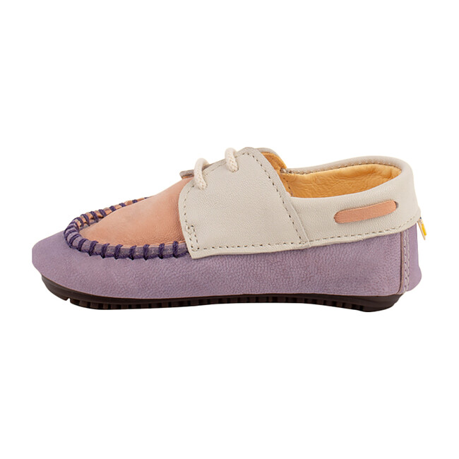 Violet & Peach Boat Shoe