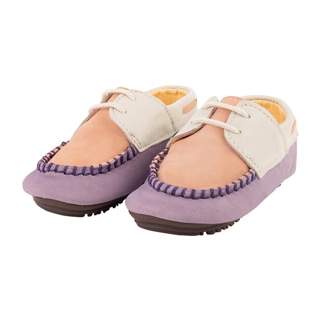 Violet & Peach Boat Shoe