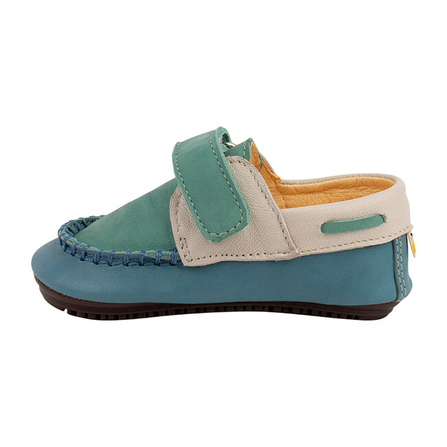 Ocean & Aqua Strap Boat Shoe