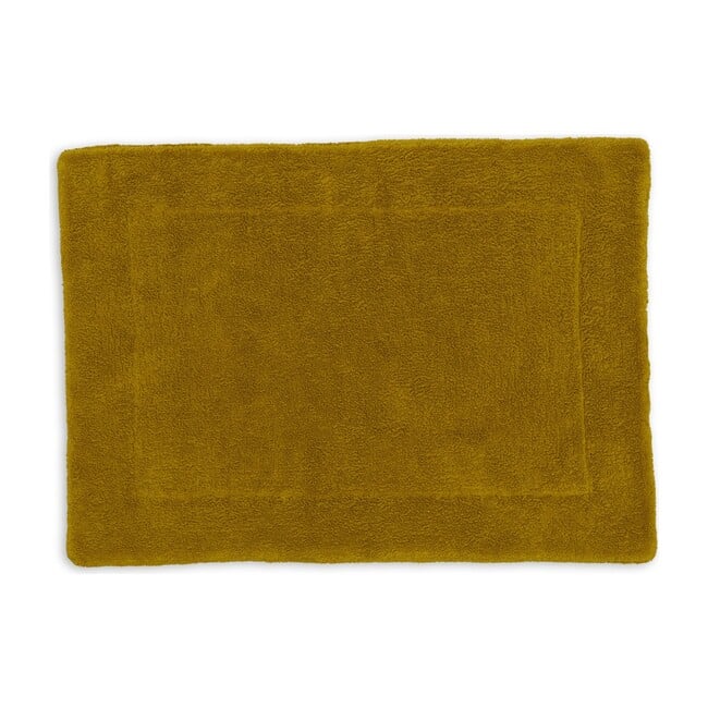 Simple Terry Bath Mat, Mustard