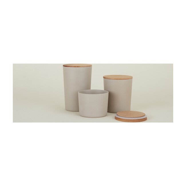 Essential Storage Container Set, Light Grey