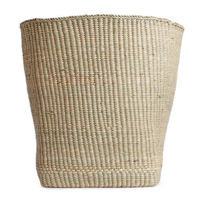 Woven Grass Tall Basket, Natural