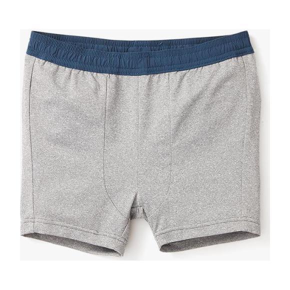 Kid's Anchor Swim Trunk, Rainbow 3 Stripe