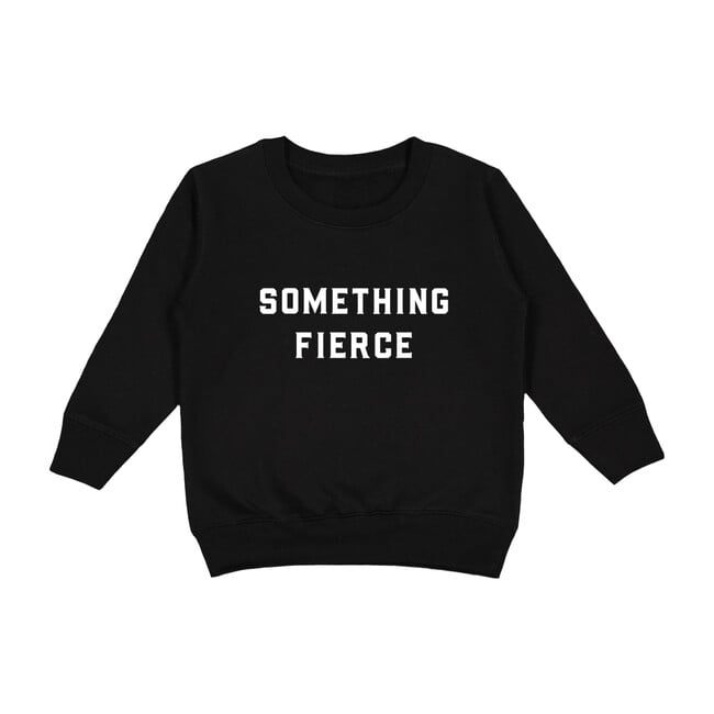 Something Fierce Pullover, Black - Sweatshirts - 1