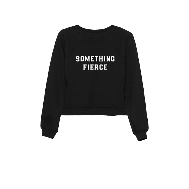 Something Fierce Women's Sweatshirt, Black