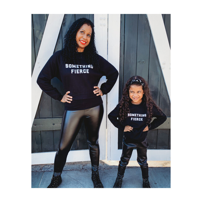 Something Fierce Women's Sweatshirt, Black