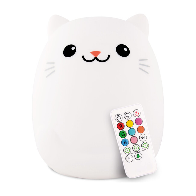 Cat Nightlight, White