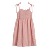 Rosie Smocked Dress, Dusty Rose Check - Dresses - 3