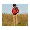 Benji Double Stripe Sherpa Hoodie, Brick - Sweatshirts - 5
