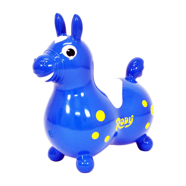 Rody Horse with Pump, Blue