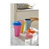 Tall Melamine Cup, Pink/Orange Two Tone - Tableware - 2