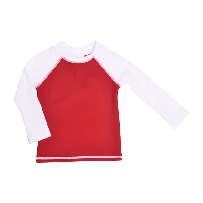 UPF 50 Rash Guard Swim Top, Riptide