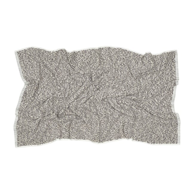 Space Dye Terry Bath Towel, Light Grey - Towels - 1