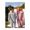 Reese Ribbed Legging, Darker Dusty Rose Stripe - Leggings - 2
