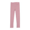 Reese Ribbed Legging, Darker Dusty Rose Stripe - Leggings - 3