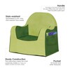 Little Reader Chair, Green - Kids Seating - 3