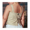 India Blouse, Poplin Ocher Gingham - Blouses - 4