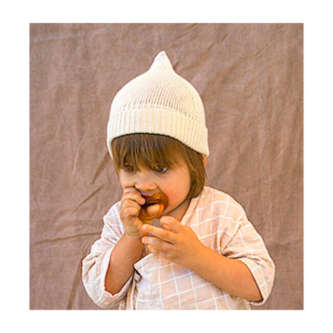 Gnome Knit Bonnet, Natural
