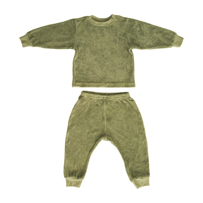 The Terry Baby Set, Sage