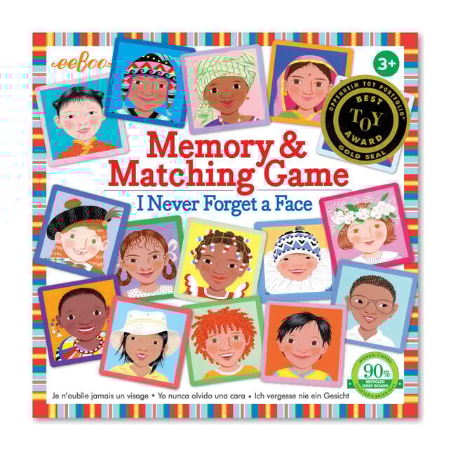 I Never Forget a Face Memory Game