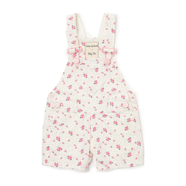 x Nicky Hilton Ditsy Short Overalls, Floral