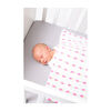 Block-Printed Cotton Fitted Crib Sheet, Erawan - Crib Sheets - 5