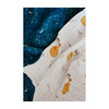 Organic Muslin Four-Layer Reversible Snug Blanket, Mystical Night - Blankets - 3