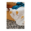 Organic Muslin Four-Layer Reversible Snug Blanket, Mystical Night - Blankets - 4