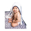 Bamboo Pom Pom Towel, Navy - Towels - 6
