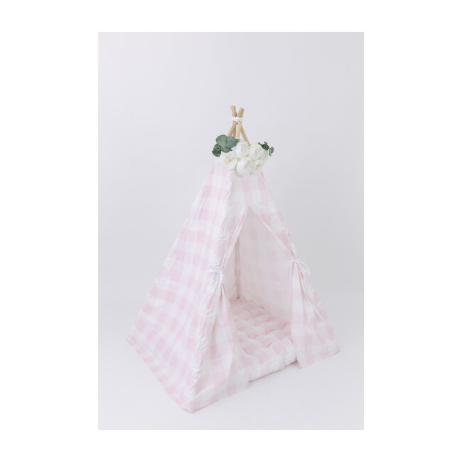 Cecile Play Tent, Pink Gingham
