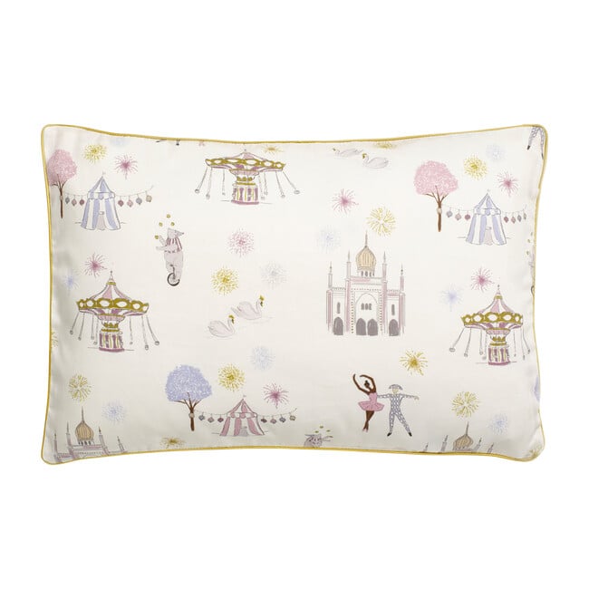 Adventures in Wonderland Toddler Pillow, Rose Multi