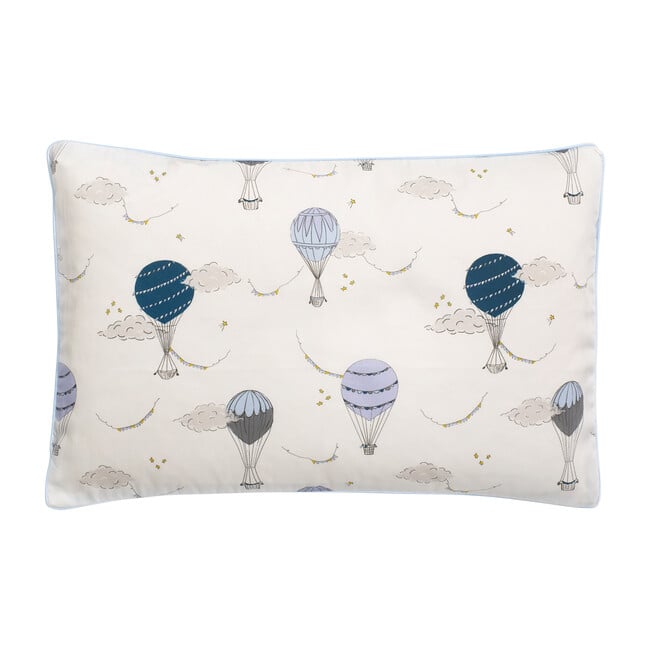 Touch The Sky Toddler Pillow, Blue - Decorative Pillows - 1