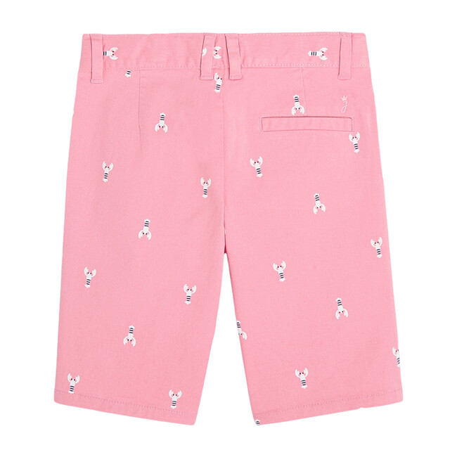 Lobster Pattern Bermuda Short, Pink Blush