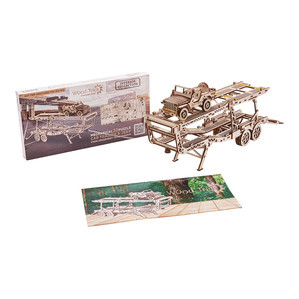 Car Trailer with Jeep - STEM Toys - 1