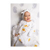 Block-Printed Cotton Fitted Crib Sheet, Fort - Crib Sheets - 2