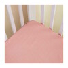 Block-Printed Cotton Fitted Crib Sheet, Miami - Crib Sheets - 4
