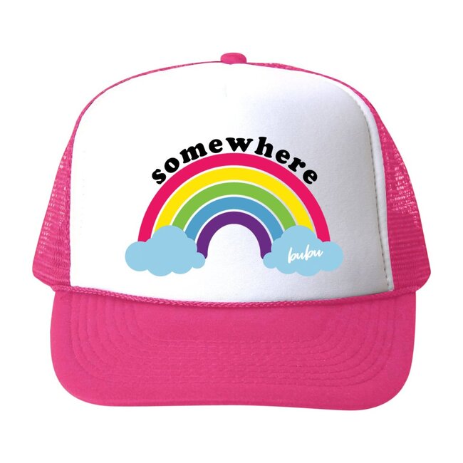 Somewhere Over The Rainbow Hat, Hot Pink