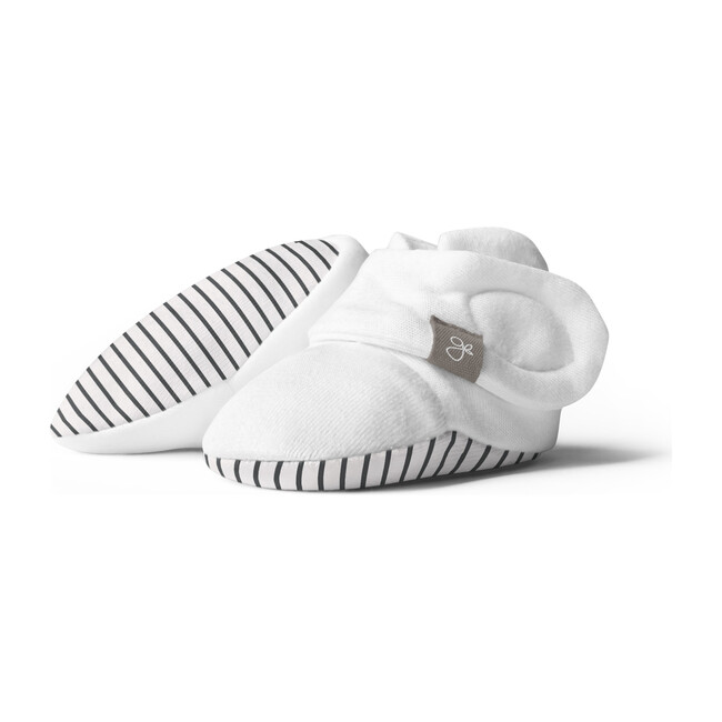Baby Boots, Stripe Gray