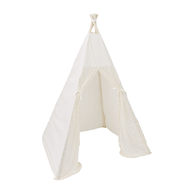 Eleanor Play Tent, Cream/Lace