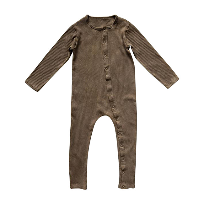 The Ribbed Pajama, Walnut