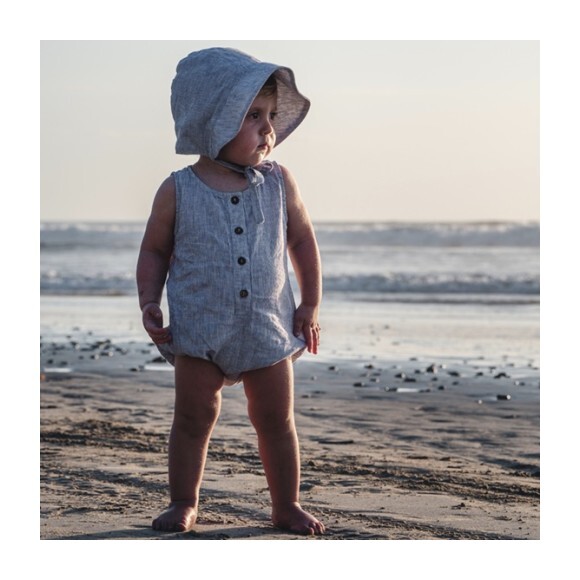 The Old-Fashioned Bonnet, French Stripe