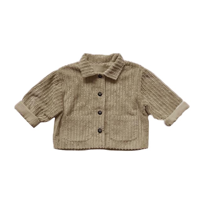 The Vintage Corduroy Utility Jacket, Sand